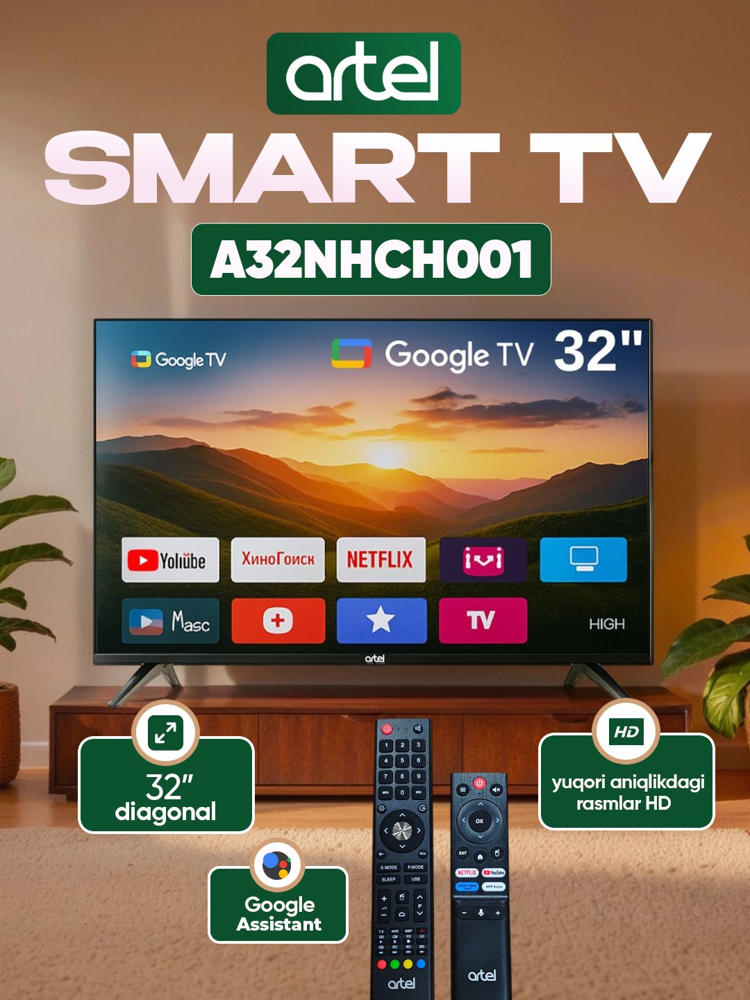 Televizor Artel A32NHCH001